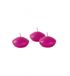 Risthò Drijvende kaarsen, paraffinewas, fuchsia, 4,5 cm, 20 stuks