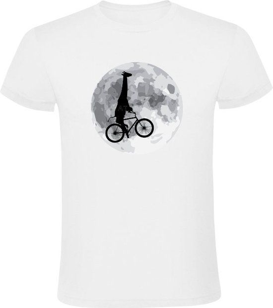 Sol's Giraffe T-shirt Heren - Wit - Maat L