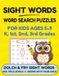 Dolch & Fry Sight Words: Word Search Puzzles for kids Ages 5-9