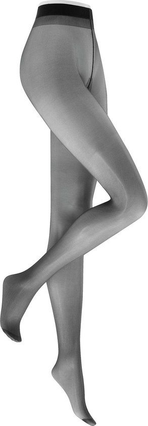 Kunert Satin Look 20 Panty - Zwart - Maat 48-50