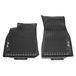 Audi 4K1061501041 Premium rubberen voetmatten, 2 x voor, rubberen matten, voor alle weersomstandigheden, zwart, met A6-opschrift