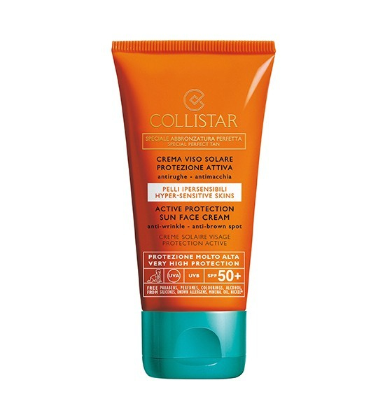 Collistar Active Protection Sun Face Cream SPF50+