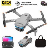 SZSMART Xt9 Mini Opvouwbare Drone met 4K HD Camera, 15 Min Levensduur Batterij, Grijs