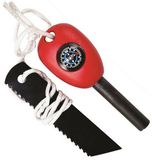 BCB Vuurstarter met kompas - magnesium - Firestarter - preppen/noodpakket/survival