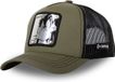 Capslab DAF6 Trucker Cap Looney Tunes Groen Zwart Katoen Unisex