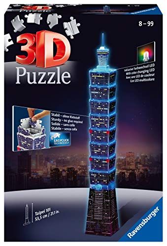Ravensburger Taipei 3D Puzzel - 216 Stuks - Vanaf 10 Jaar
