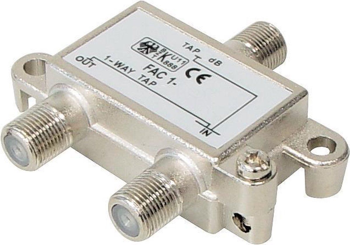 transmedia Multitap met 1 uitgang - 8,5 dB / 5-1200 MHz