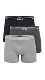Hugo BOSS Set van 3 retro herenshorts, multi grijs/antraciet/zwart, XL