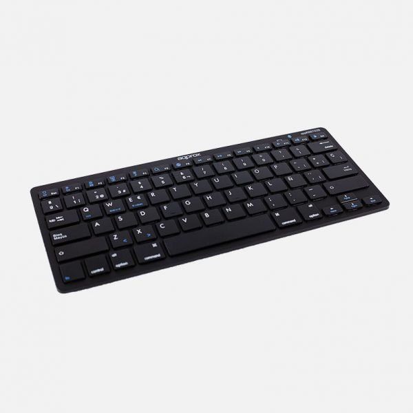 Approx APPMX300BTB - Bluetooth Keyboard - QWERTY Spanish - Black