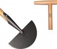 De Wit Graskantsteker met essenhouten T-steel 85 cm voor strakke gazonranden