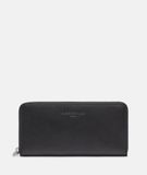 LIEBESKIND BERLIN Leren portemonnee Gigi Zip Around Wallet Black zwart