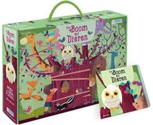 Rebo Boom Vol Dieren - Boek + Puzzel