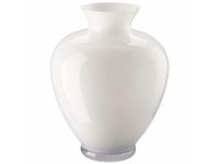 Gianna, wit - glas, vaas 36 cm