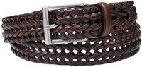 FOSSIL Leren Riem Myles Belt W110 Cognac Donkerbruin