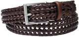FOSSIL Leren Riem Myles Belt W110 Cognac Donkerbruin