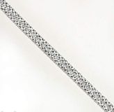 Mopec S400.03.12 Lamellenband, zilver, 3 mm x 50 m, stof, meerkleurig