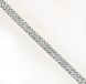 Mopec S400.03.12 Lamellenband, zilver, 3 mm x 50 m, stof, meerkleurig