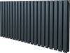 MonsterShop Monster Group BV Ovale kolomradiator - grijs - 600mm x 1200mm - 20 kolommen