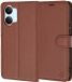 Techsuit Hoesje geschikt voor Xiaomi Poco X8 Pro Max - Leather Folio Book Wallet Case - Bruin