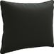 vidaXL Rugkussen PUTTEN 100% Polyester Zwart 50 x 40 x 15 cm