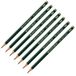 FABER-CASTELL Castell 9000 2B Potloden, 6 stuks