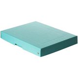 Originele Falken PureBox Pastel. Made in Germany. 40 mm hoog DIN A4 blauw