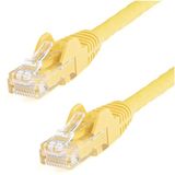 StarTech.com 75ft Cat6 patchkabel met snagless RJ45-connectoren - Geel - Cat 6 Ethernet-patchkabel - 80ft UTP Cat6-patchkabel (N6PATCH75YL)