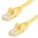 StarTech.com 75ft Cat6 patchkabel met snagless RJ45-connectoren - Geel - Cat 6 Ethernet-patchkabel - 80ft UTP Cat6-patchkabel (N6PATCH75YL)