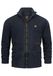 INDICODE JEANS Tussenjas 'Fenado' donkerblauw / zwart
