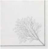 Papstar 50 Servetten ROYAL Collection 1/4 vouw 40 cm x 40 cm Grief
