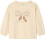 Vertbaudet T-shirt baby met lange mouwen en tule strik