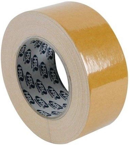 HPX Dubbelzijdige tapijttape - wit 50mm x 25m