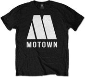 Rock Off Motown Records - M Logo Heren T-shirt - S - Zwart