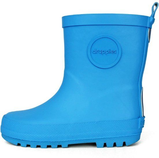 Druppies Adventure regenlaarsjes helderblauw - 8719747383056
