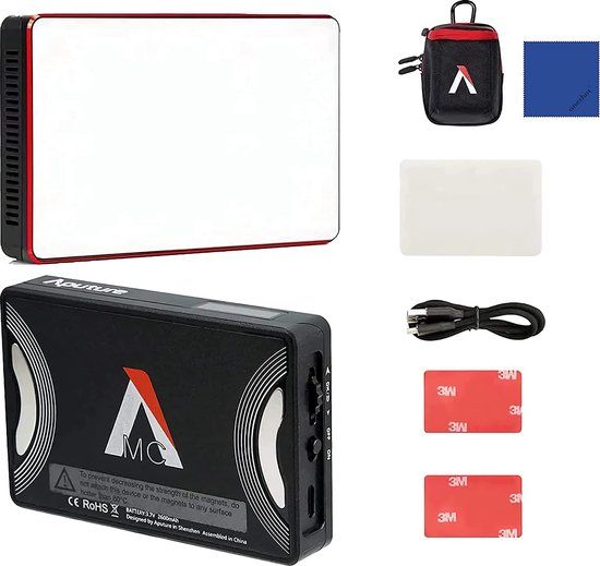 Aputure MC RGBWW - Zwart - Film LED lamp