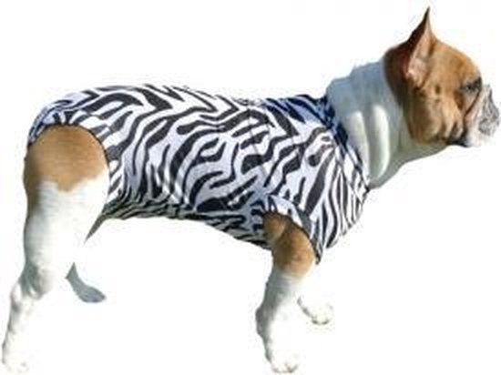 Medical Pet Shirt Hond Zebra Print - XXXS