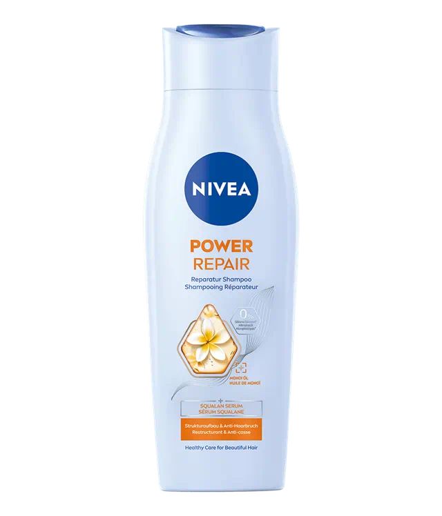 NIVEA Power Repair Shampoo - 250ml - For Women - All Hair Types