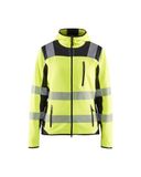 Blaklader Blåkläder Dames High Vis gebreid vest 4967-2120 - High Vis Geel/Marineblauw - S