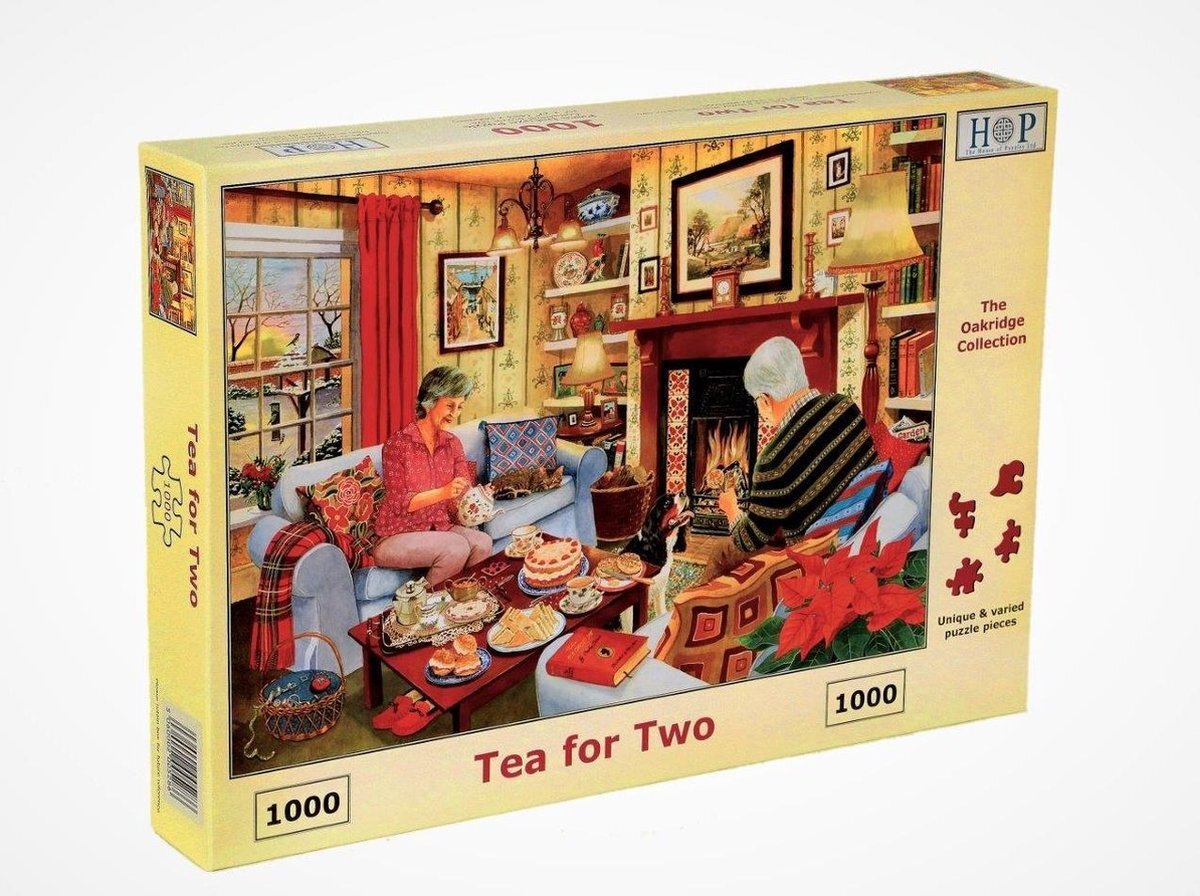 House Of Puzzles Tea for Two Puzzel 1000 Stukjes