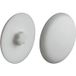 Häfele Cache IS20 pour vis pour plaques de serrage TORX avec étoile intérieure, gris clair - RAL 7034