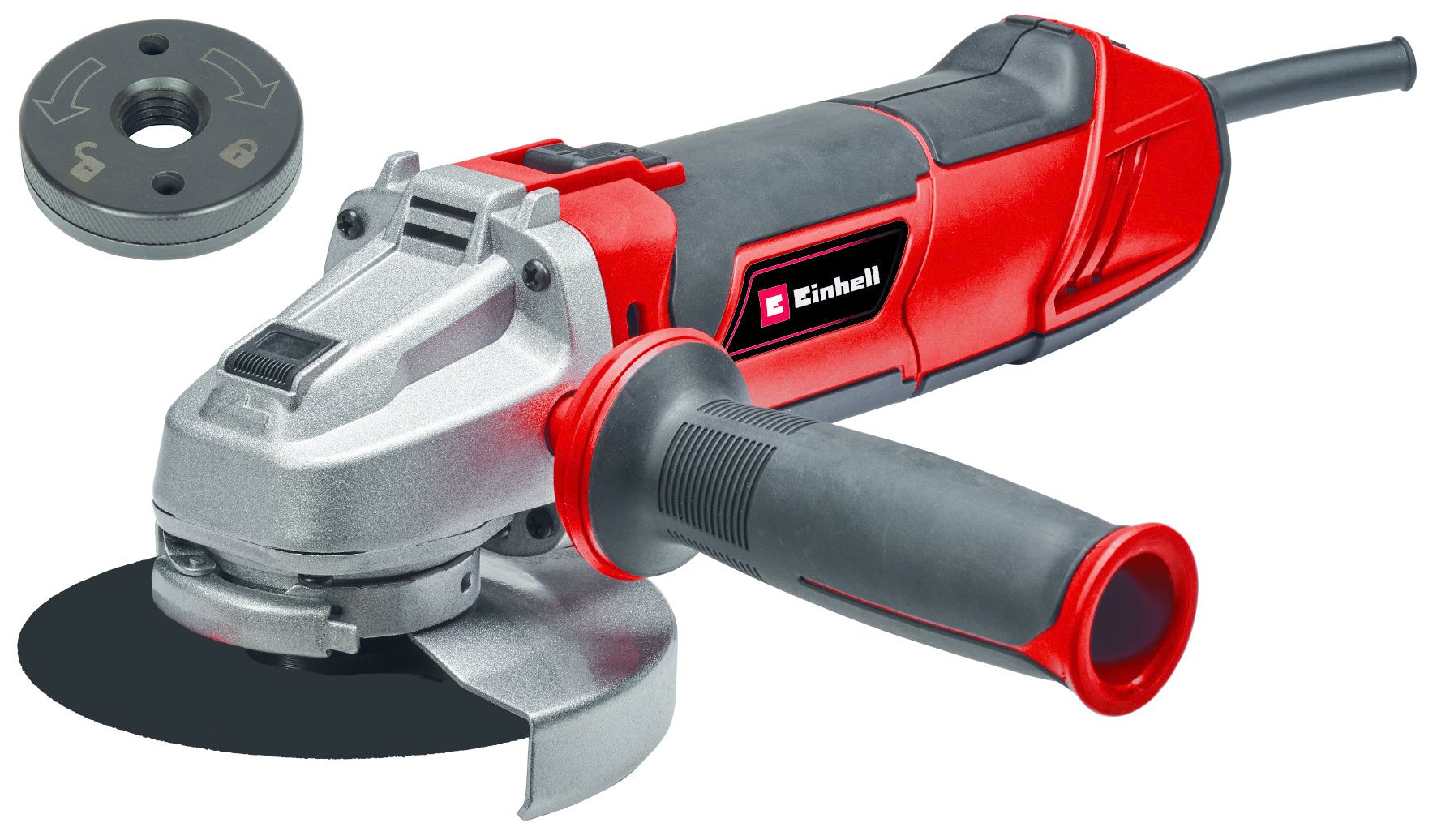 Einhell TE-AG 125/1010 CE Q Haakse Slijper - Zwart/Rood