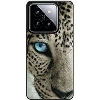 Oeil Oeil de leopard Verstevigd hoesje met sublimatie bedrukking, compatibel met Xiaomi 14