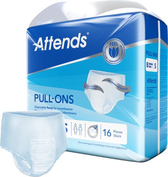 ATTENDS Pull-Ons 8 Small - 16 stuks