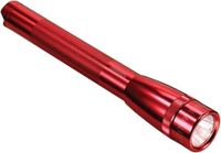 Mag-Lite Mini MagLite Pro, led-zaklamp, 2 x AA-batterijen, rood