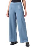 ICHI IHKATE SUS LONG WIDE PA2 Dames Straight Leg Jeans Blue Mirage M