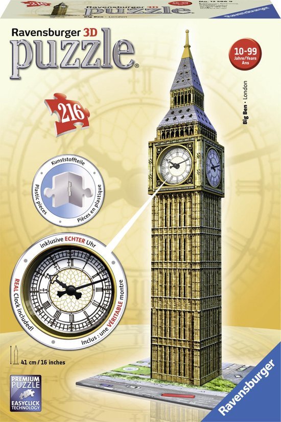 Ravensburger Big Ben met klok