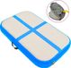 Syfax Gymnastiekmat met pomp opblaasbaar 60x100x15 cm PVC blauw