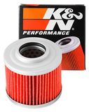 K&N Powersports Filtre à huile - Cartouche filtrante 56x52mm compatible avec BMW, Jawa, MuZ, Aprilia, Bombardier (KN-151)