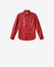 Isabel Marant Chemise Valdy en cuir - Femme - Rouge - Taille 38