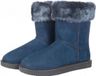 HKM Allweatherlaars Davos Fur waterproof (met bontrandje) donkerblauw maat 36